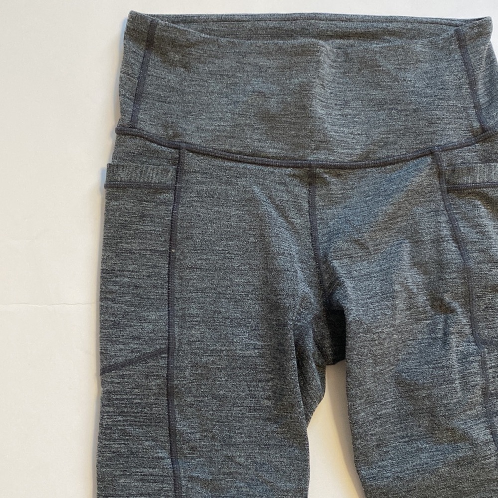 Athleta High Rise Spacedye Chaturanga to Town Tight Gray Sz S - Picture 6 of 12